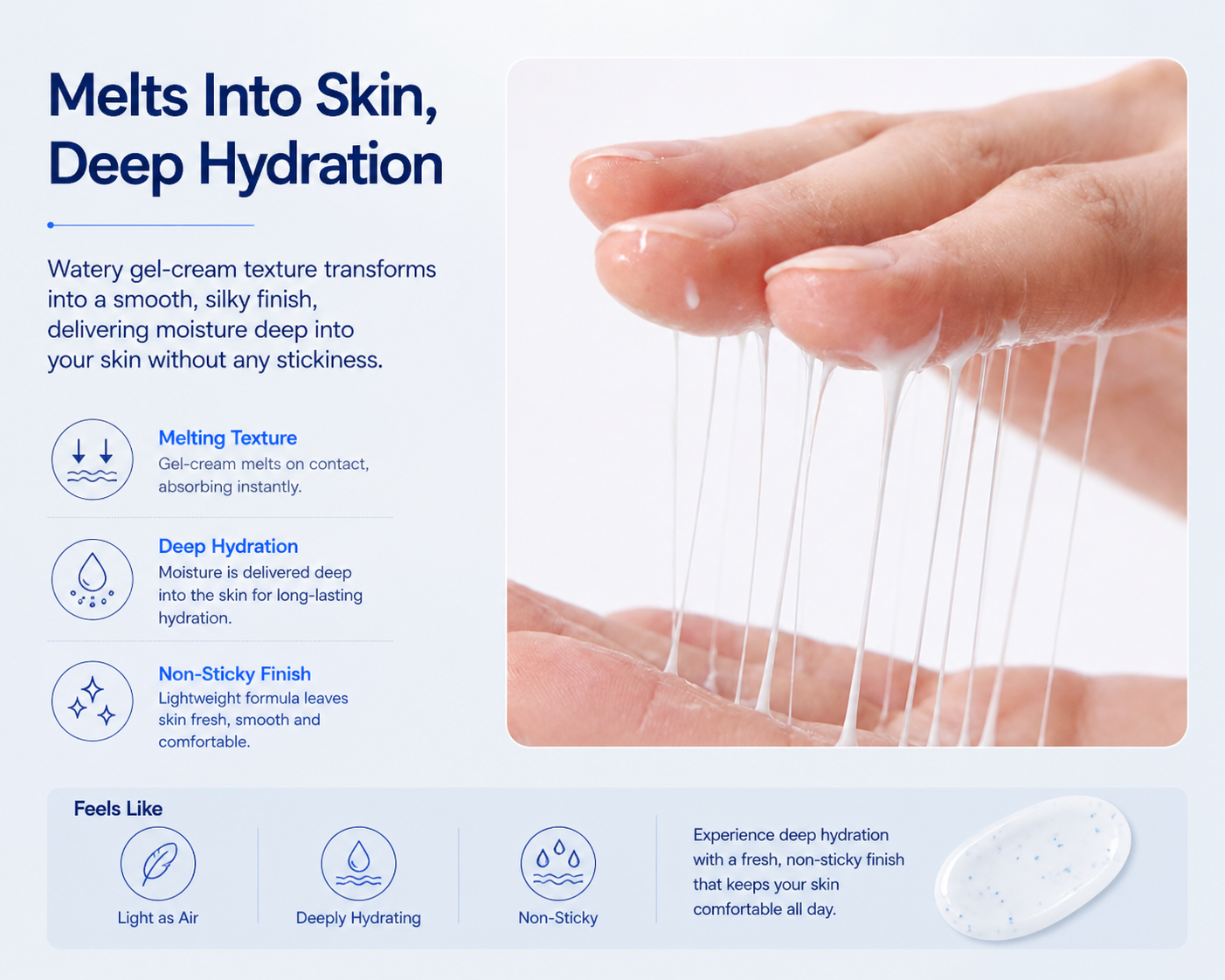 A.LOOPS Deep Ocean Blue Capsule Hyaluron Moisture Cream
