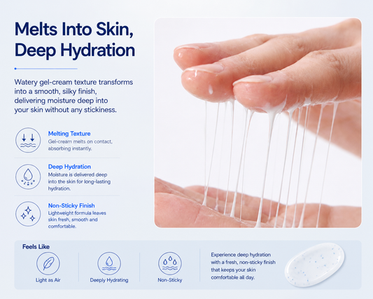 A.LOOPS Deep Ocean Blue Capsule Hyaluron Moisture Cream