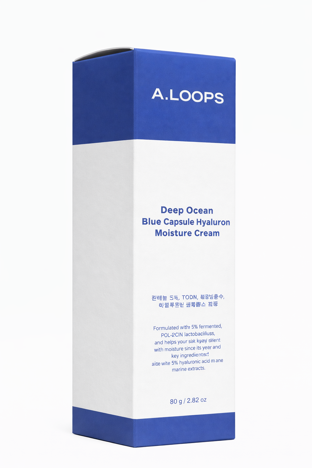 A.LOOPS Deep Ocean Blue Capsule Hyaluron Moisture Cream