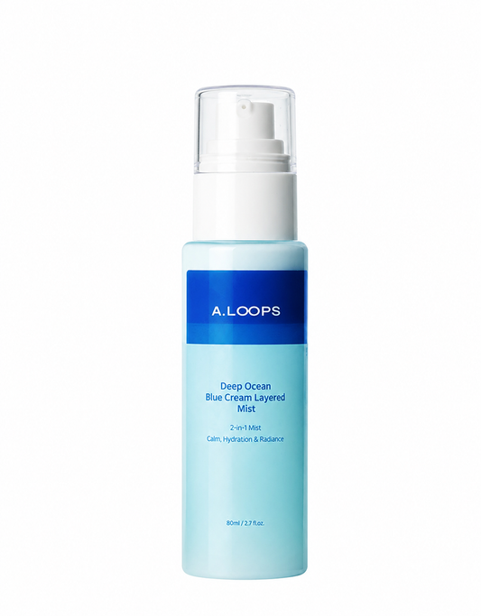 A.LOOPS Deep Ocean Blue Cream Layered Mist