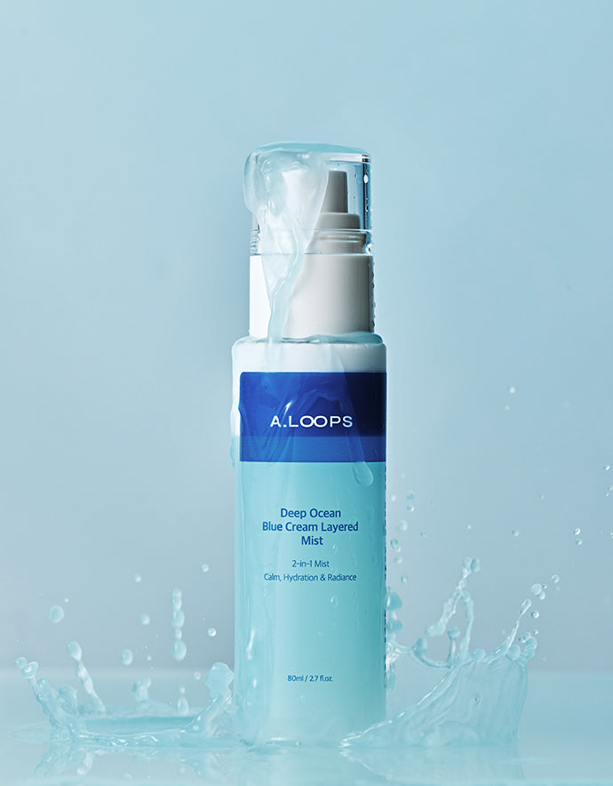 A.LOOPS Deep Ocean Blue Cream Layered Mist